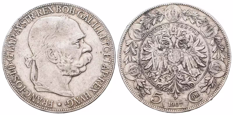 5 Koruna 1907