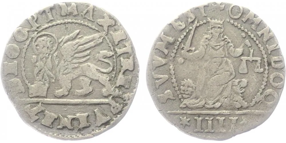 Itálie - Benátky, Anonymní ražby z let 1571 - 1585 — 1