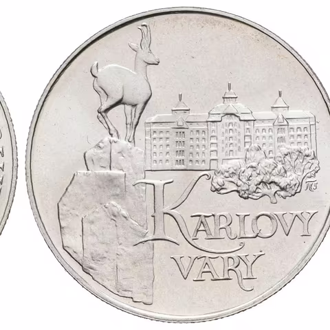 50 Kčs 1991 - Karlovy Vary