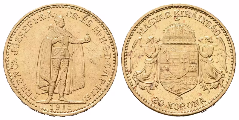 20 Koruna 1915 KB
