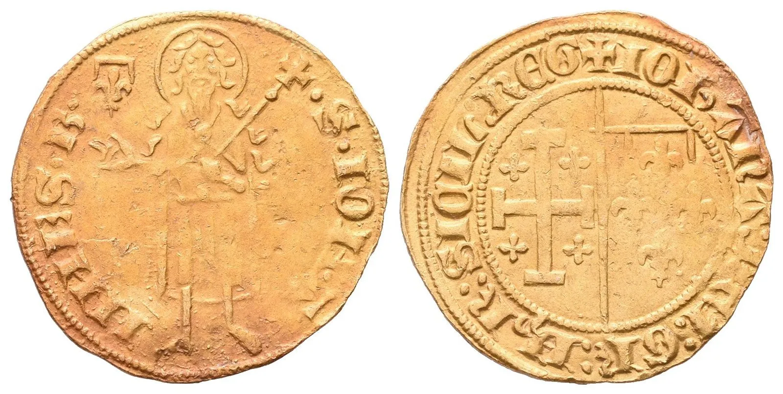 Itálie - Neapol,  Ludvík I. z Anjou, 1343 - 1347 — 1