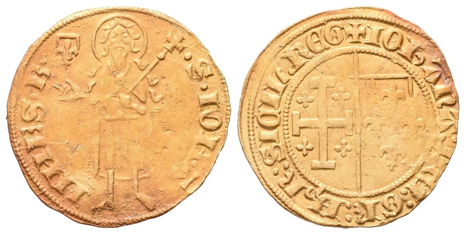 Itálie - Neapol,  Ludvík I. z Anjou, 1343 - 1347 — 1