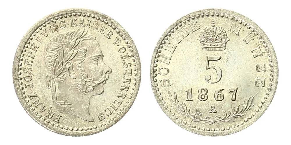 Rakouská a spolková měna, 1857 - 1892 — 1