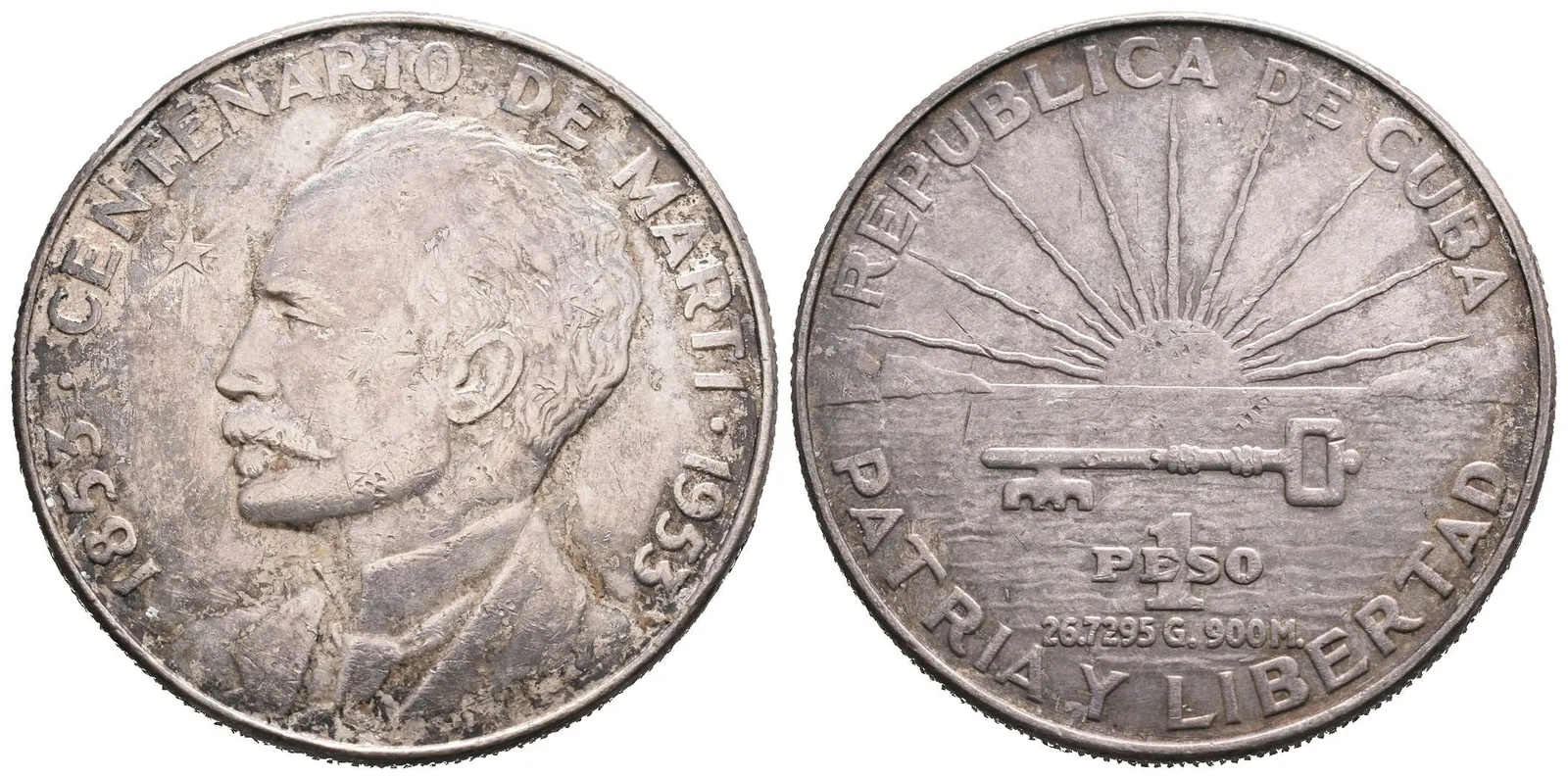 Kuba, 1 Peso 1953