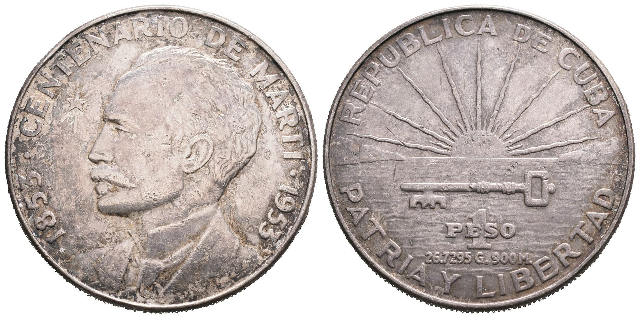 Kuba, 1 Peso 1953