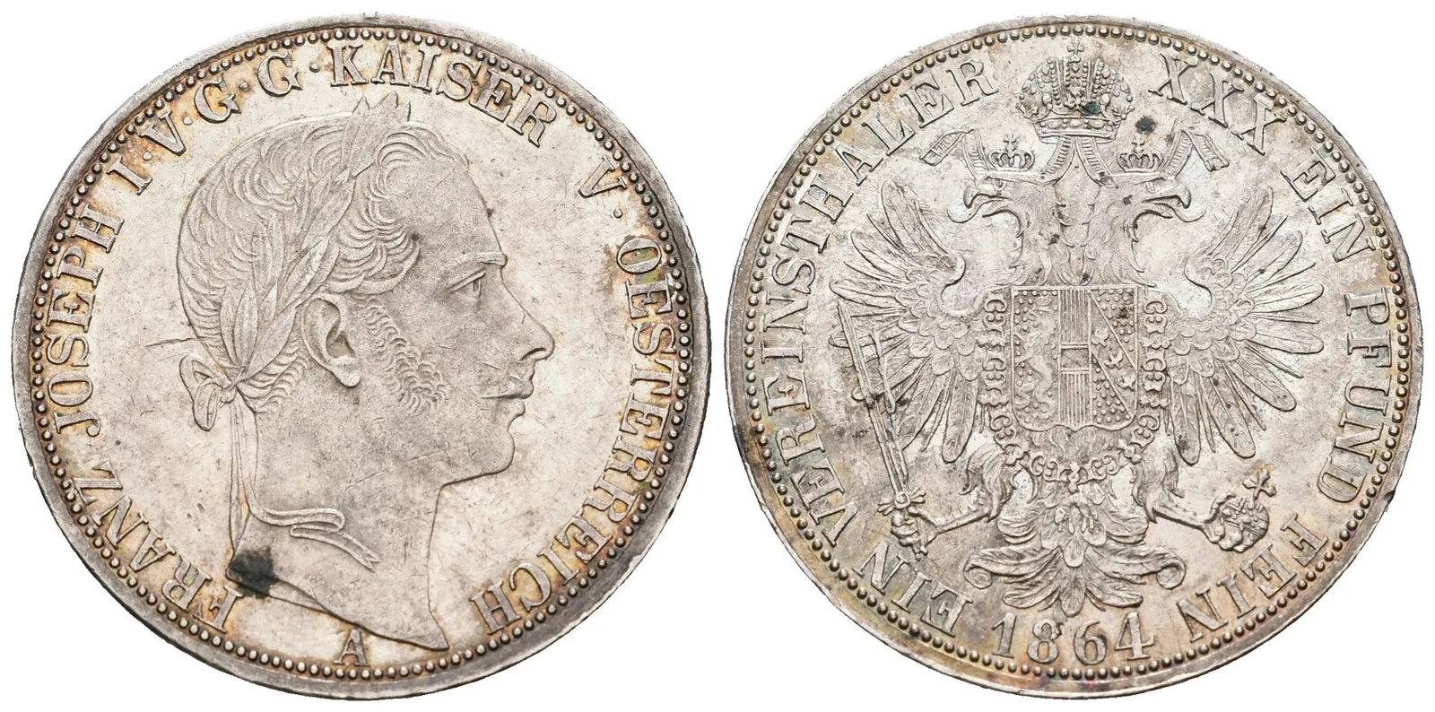 Tolar spolkový 1864 A