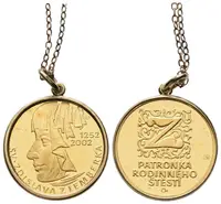 Medaile 2002 - Zdislava z Lemberka