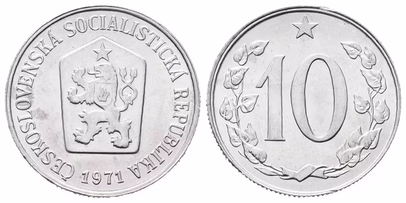 10 Haléř 1971