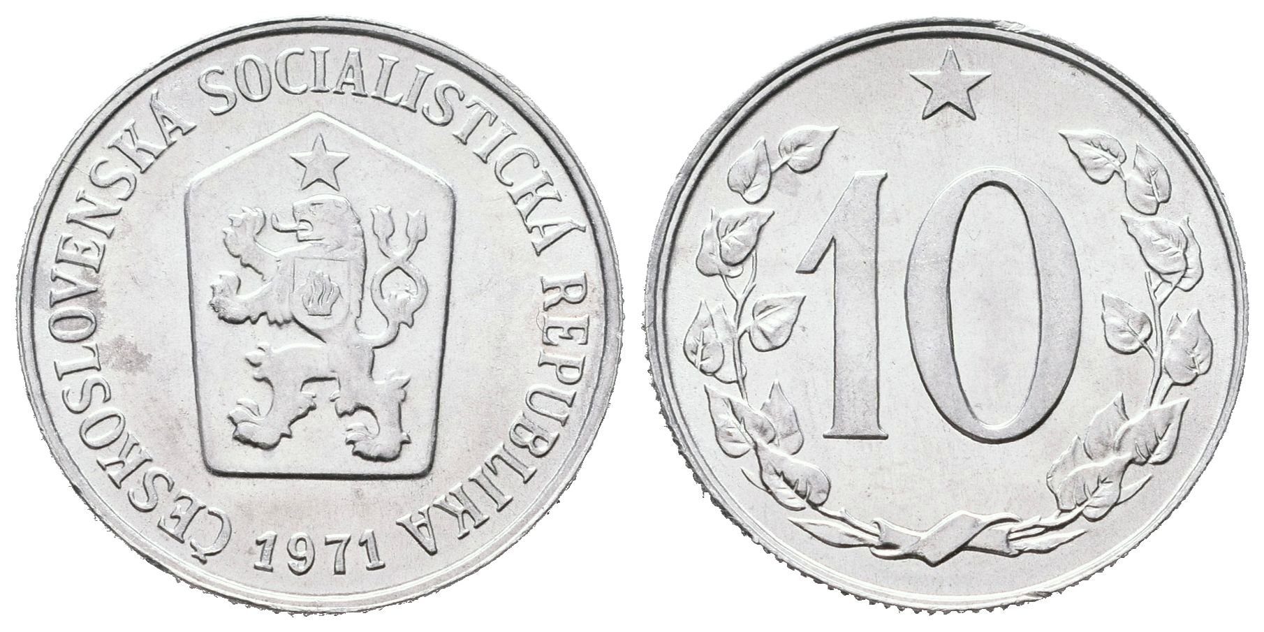 10 Haléř 1971