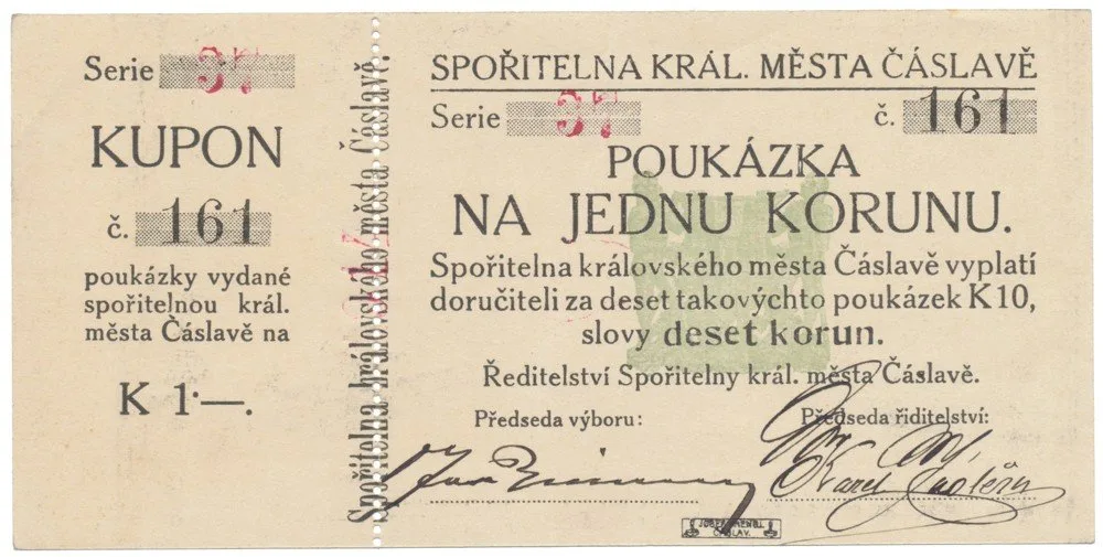 Nouzovky české od roku 1914 — 1