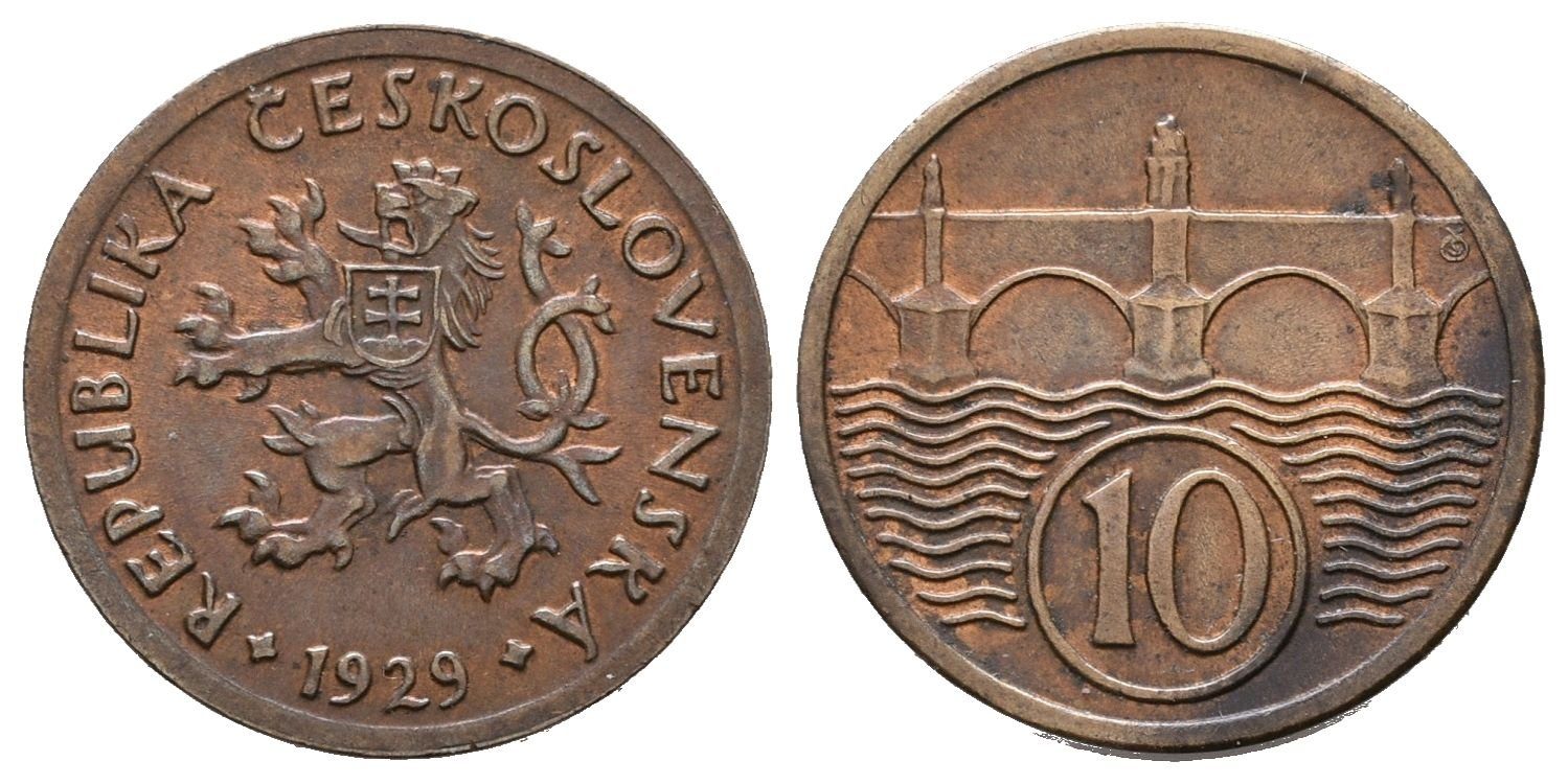 10 Haléř 1929
