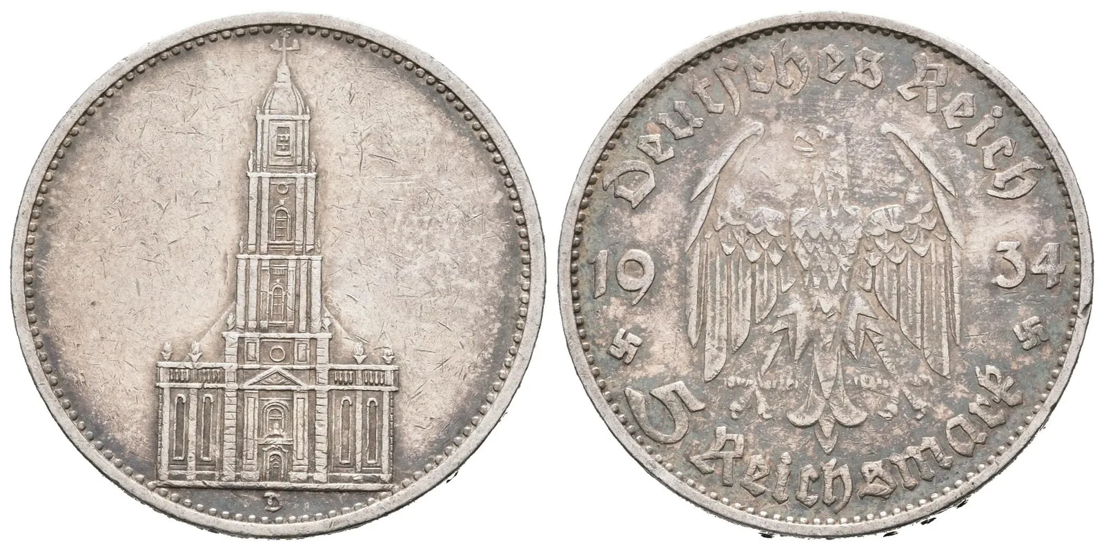 III. říše, 5 Marka 1934 D