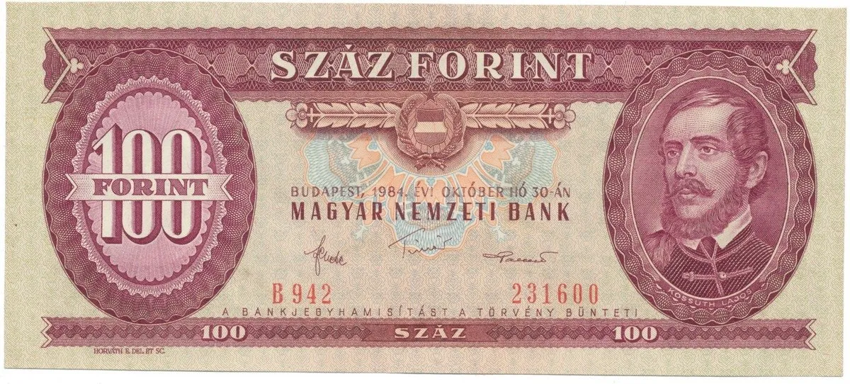 Maďarsko, 100 Forint 1984, P.171g