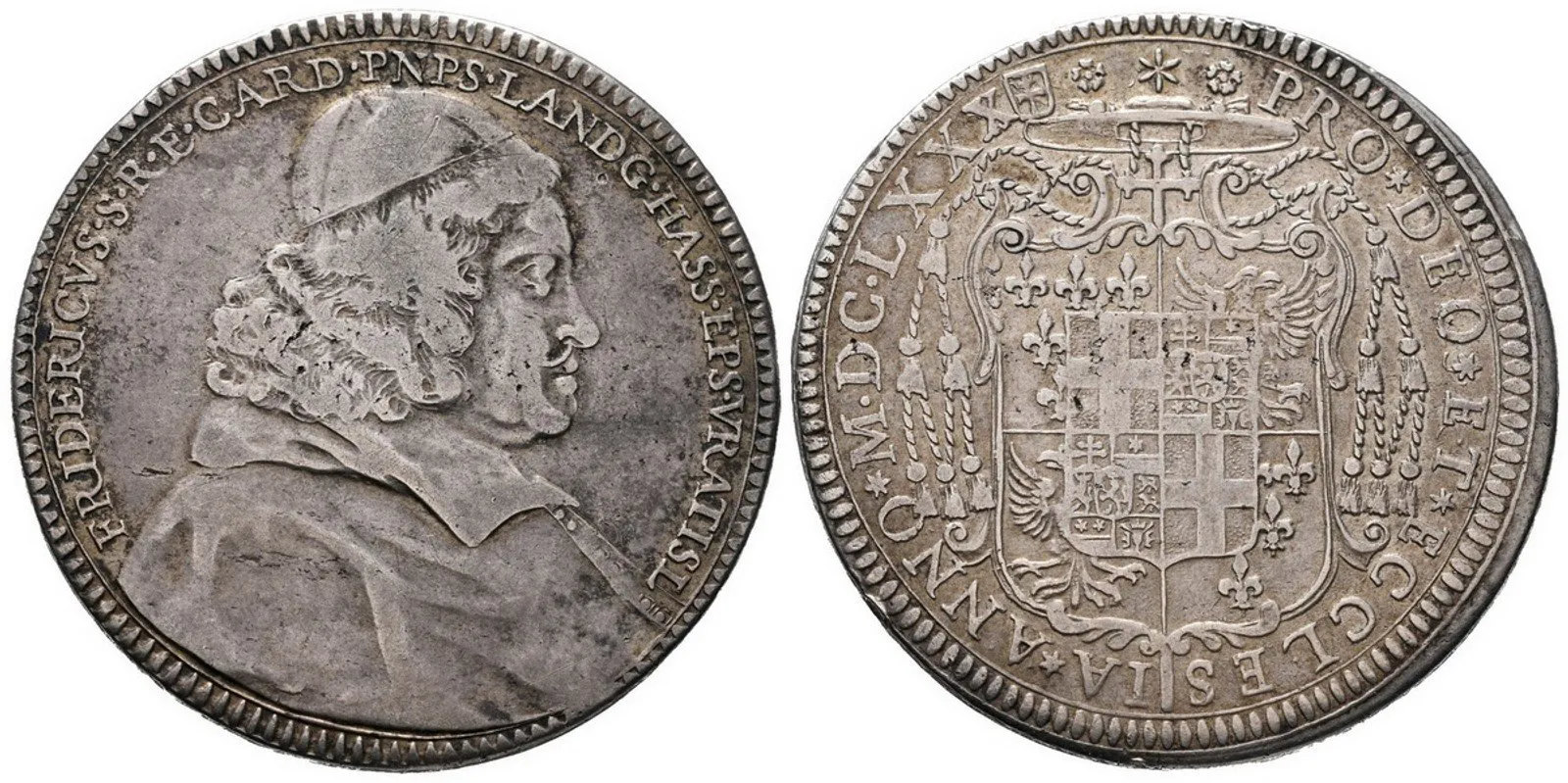 Vratislav - biskupství, Friedrich von Hessen-Darmstadt, 1671 - 1682 — 1
