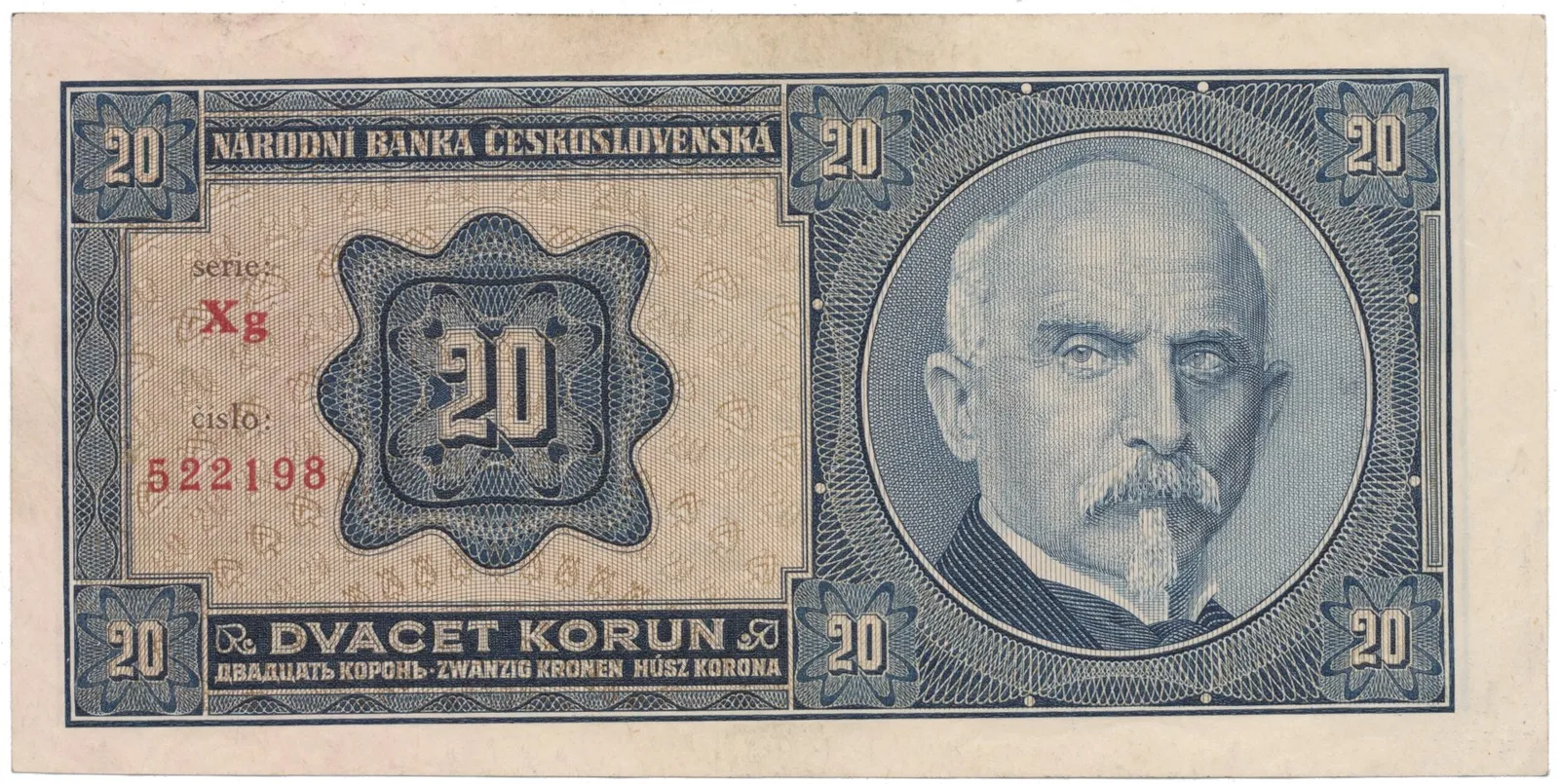 20 Koruna 1926, Hej.21c2