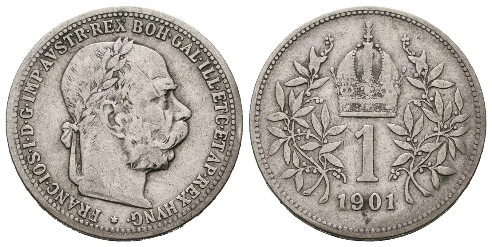 1 Koruna 1901