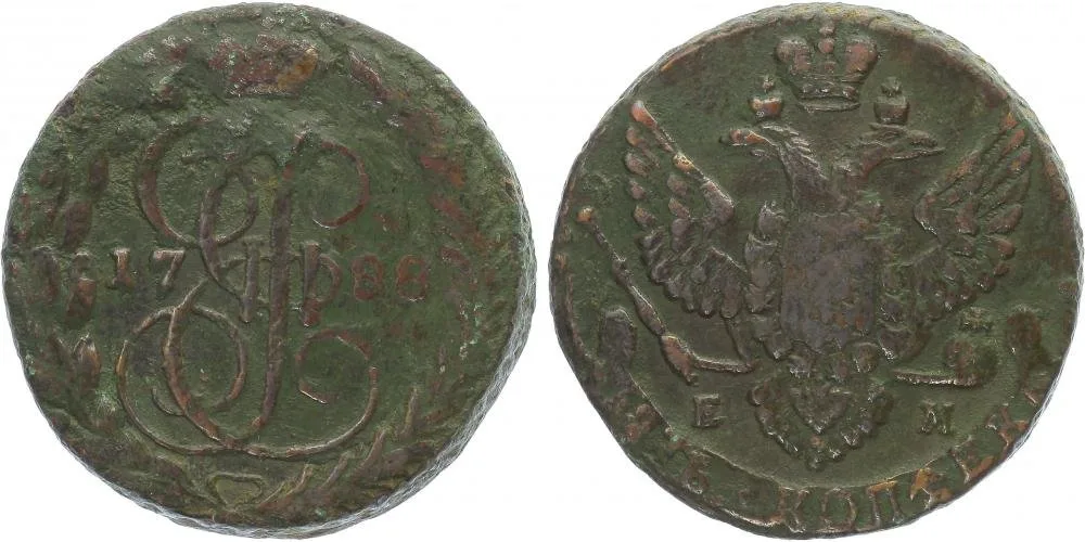 Rusko, Kateřina II., 1762 - 1796 — 1