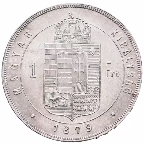 Zlatník 1879 KB, krásná zachovalost, lesk, rysky