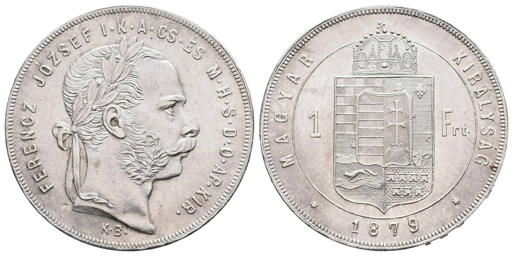 Zlatník 1879 KB, krásná zachovalost, lesk, rysky — 1