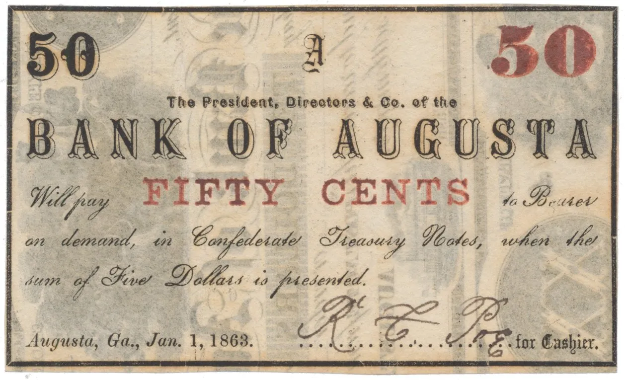 USA - Georgia, 50 Cent 1863