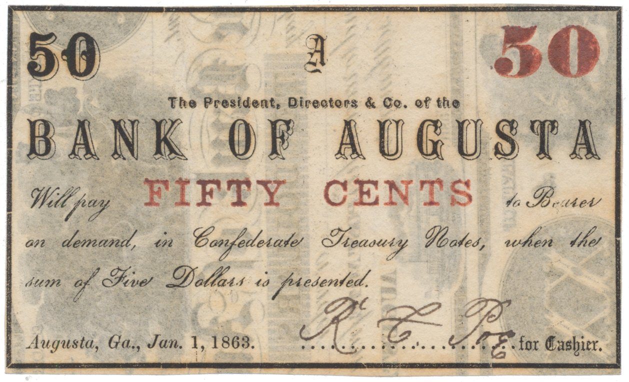 USA - Georgia, 50 Cent 1863