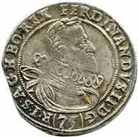 Ferdinand II., 1619 - 1637 (Mince kiprová) — 1