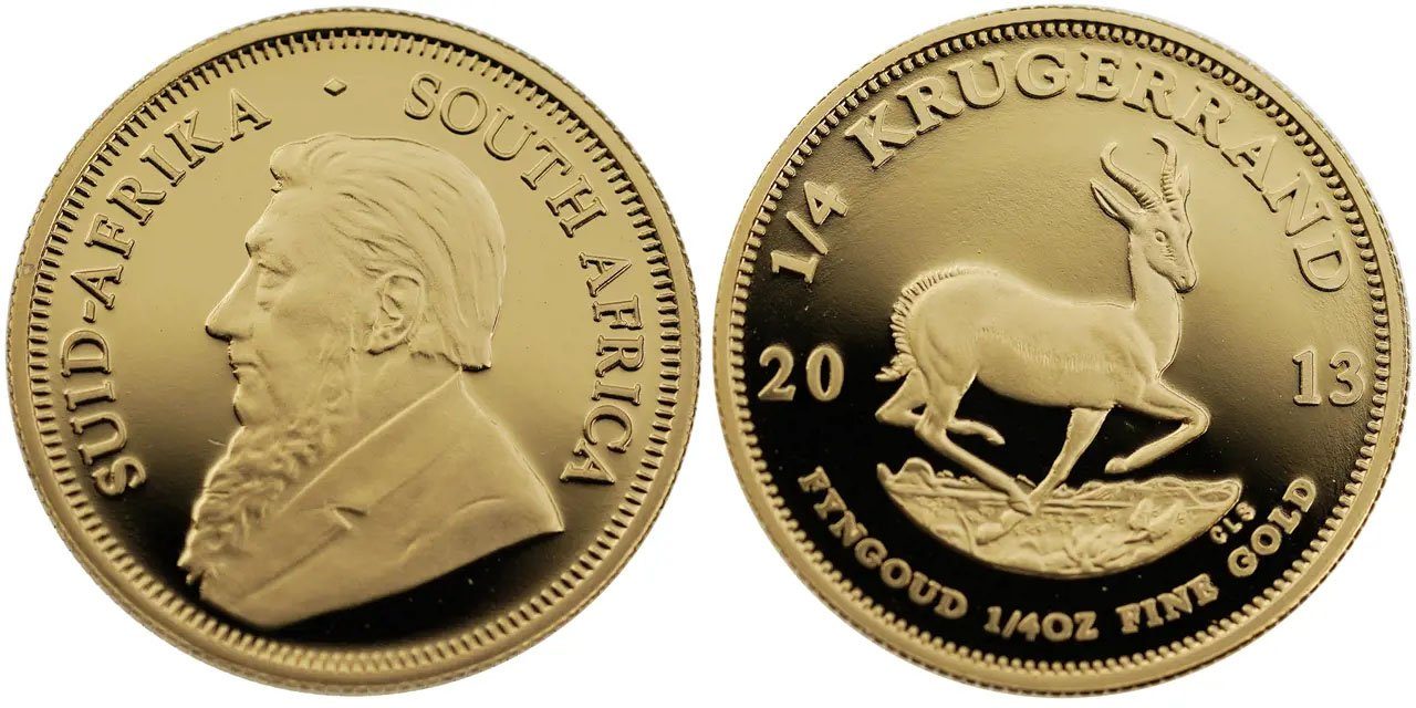 Jihoafrická republika, 1/4 Krugerrand 2013