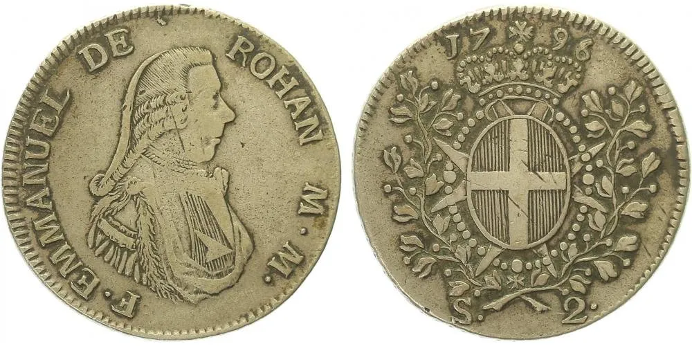 Malta - Řád Johanitů, Emmanuel de Rohan, 1775 - 1797 — 1