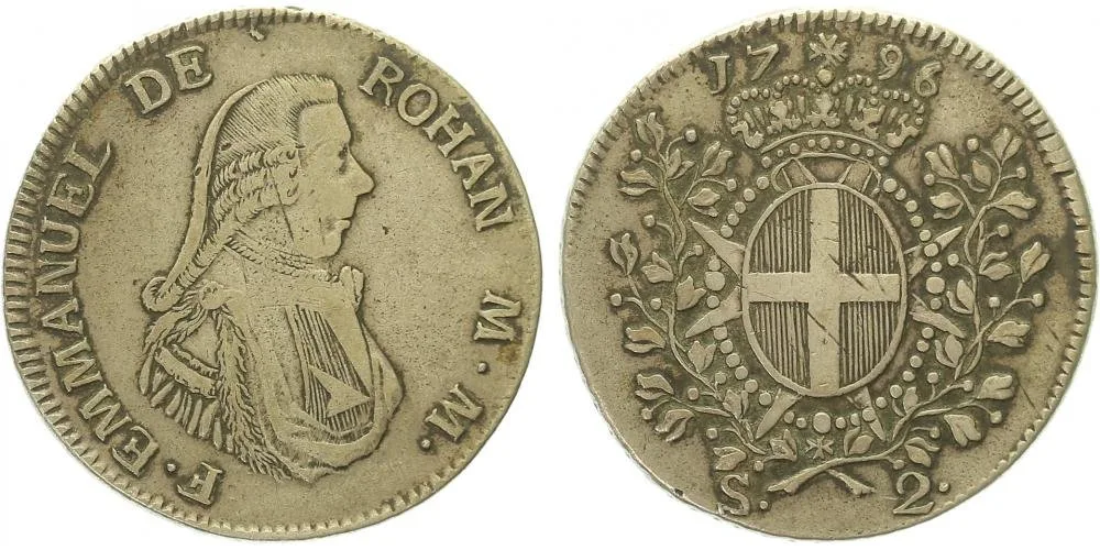 Malta - Řád Johanitů, Emmanuel de Rohan, 1775 - 1797 — 1