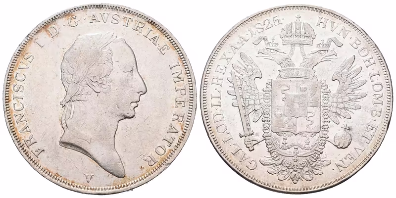 František II., Scudo 1825 V