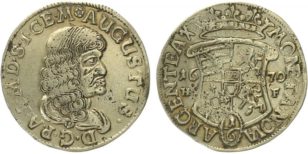 Magdeburg - arcibiskupství, August von Sachsen-Weissenfels, 1638-1680 — 1