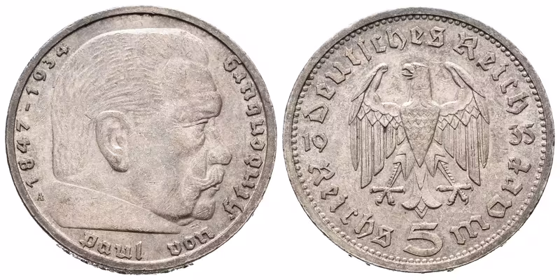 III. říše, 5 Marka 1935 A
