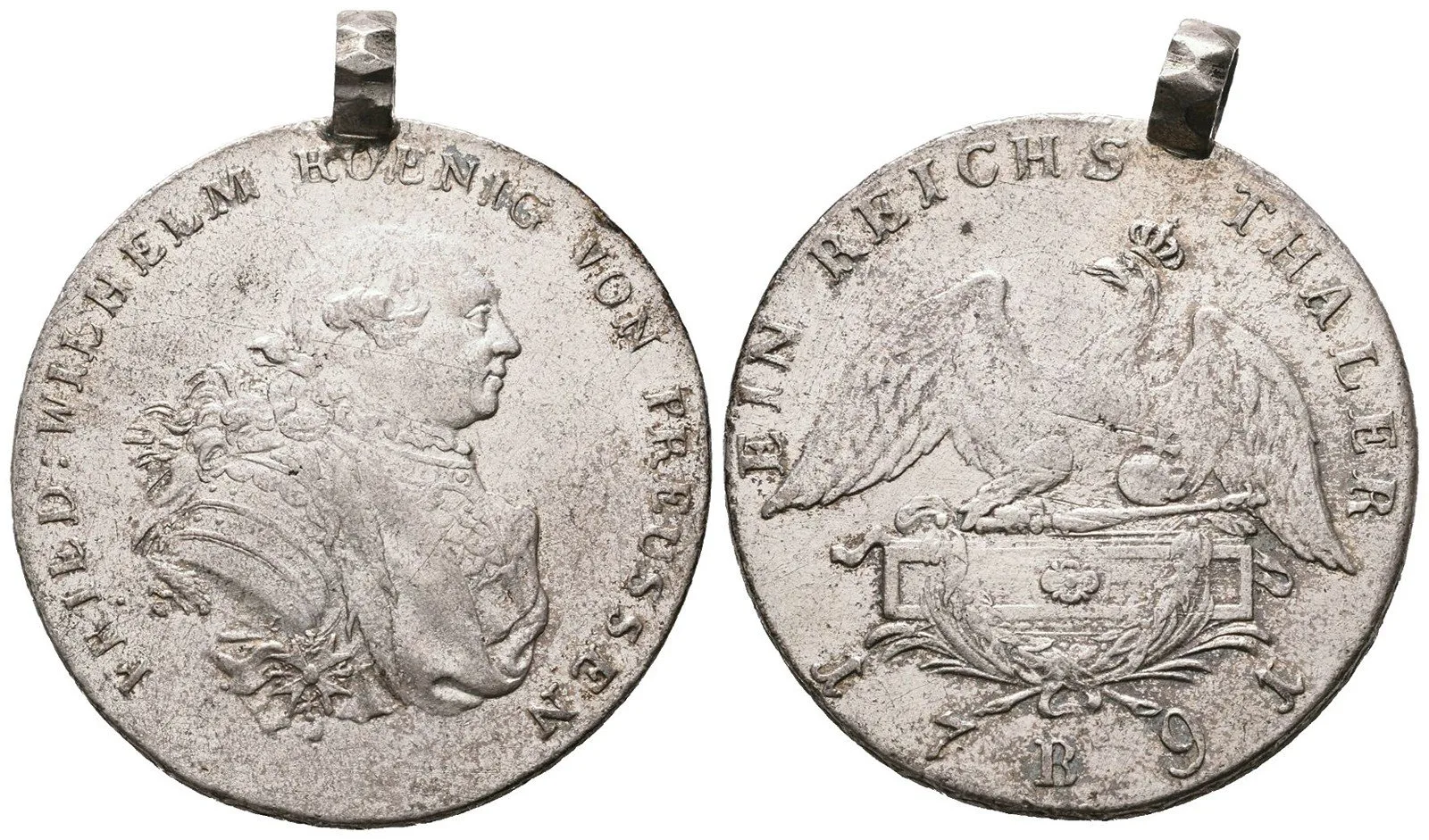Prusko, Friedrich Wilhelm II., 1786 - 1797 — 1