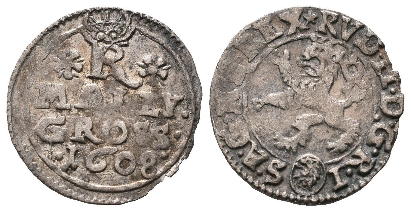 Malý groš 1608, Rudolf II.