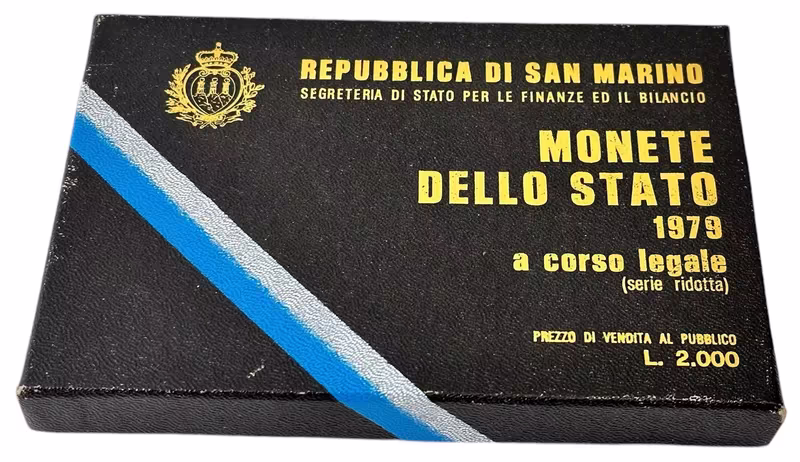 San Marino, Sada oběžných mincí 1979