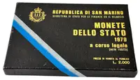 San Marino, Sada oběžných mincí 1979
