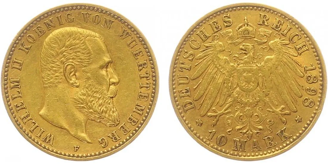 Württemberg, Wilhelm II., 1891 - 1918 — 1