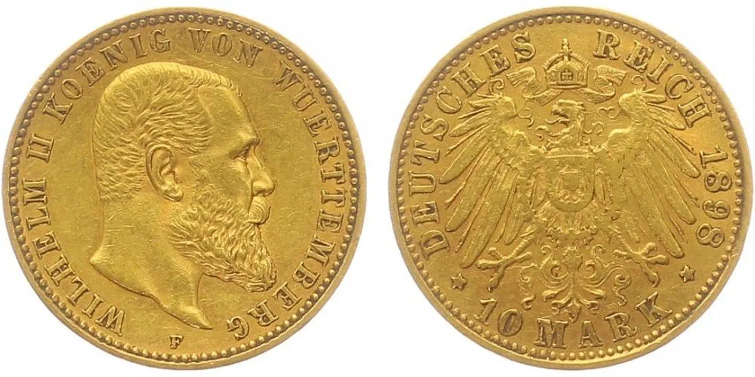 Württemberg, Wilhelm II., 1891 - 1918 — 1