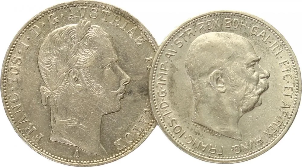 Rakouská a spolková měna, 1857 - 1892 — 1