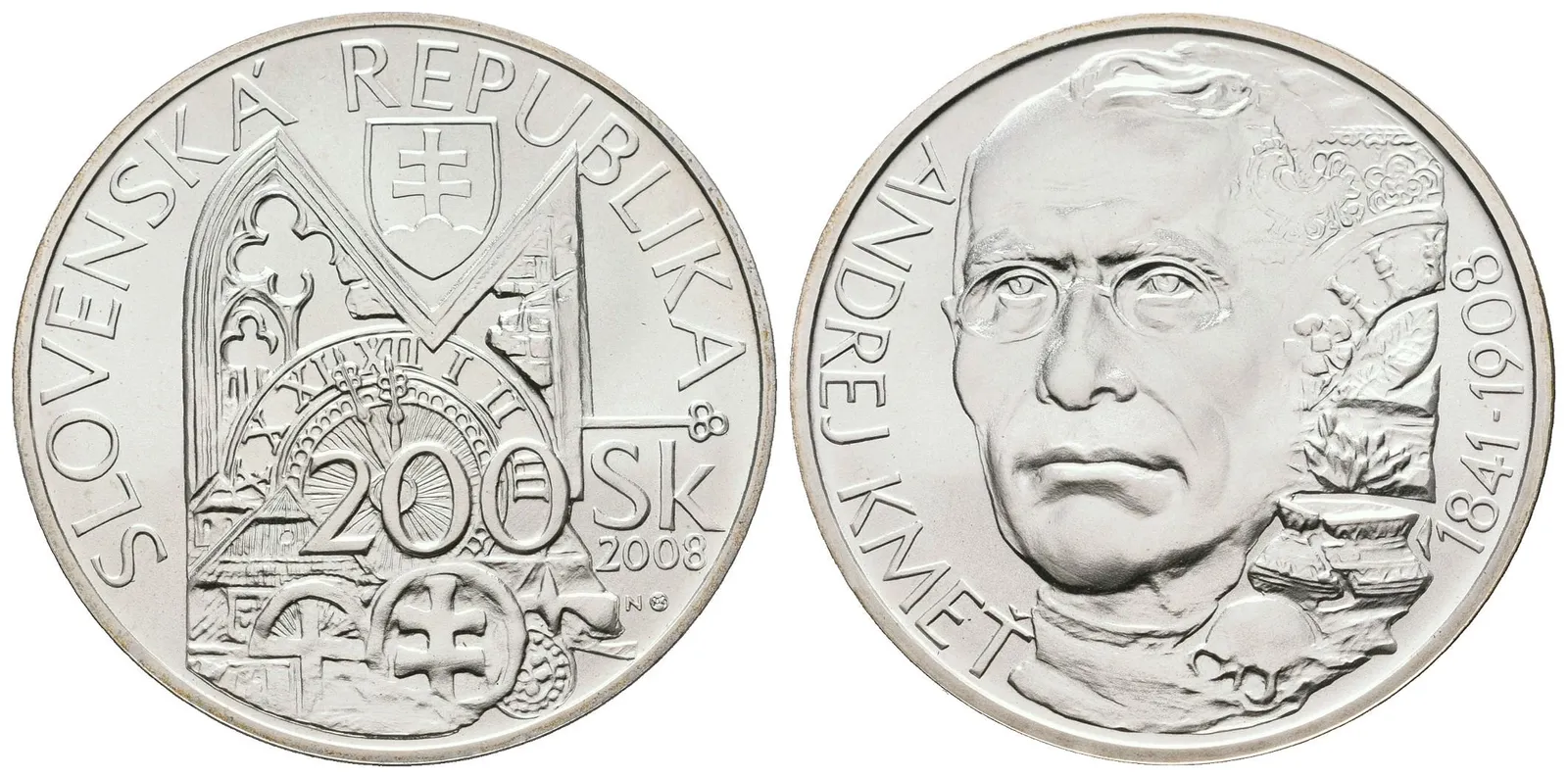 200 Sk 2008 - Andrej Kmeť, běžná kvalita