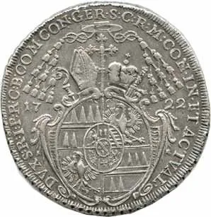 Olomouc - biskupství, Wolfgang von Schrattenbach, 1711 - 1738 — 1