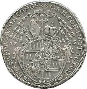 Olomouc - biskupství, Wolfgang von Schrattenbach, 1711 - 1738 — 1