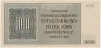 5000 Koruna 1944, první série 01 A, Hej.41a - fotografie 2