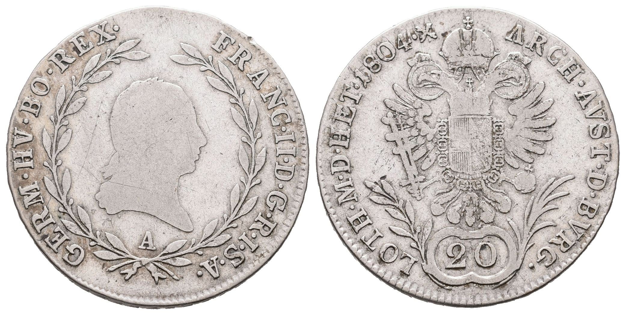 20 krejcar 1804 A - Vídeň