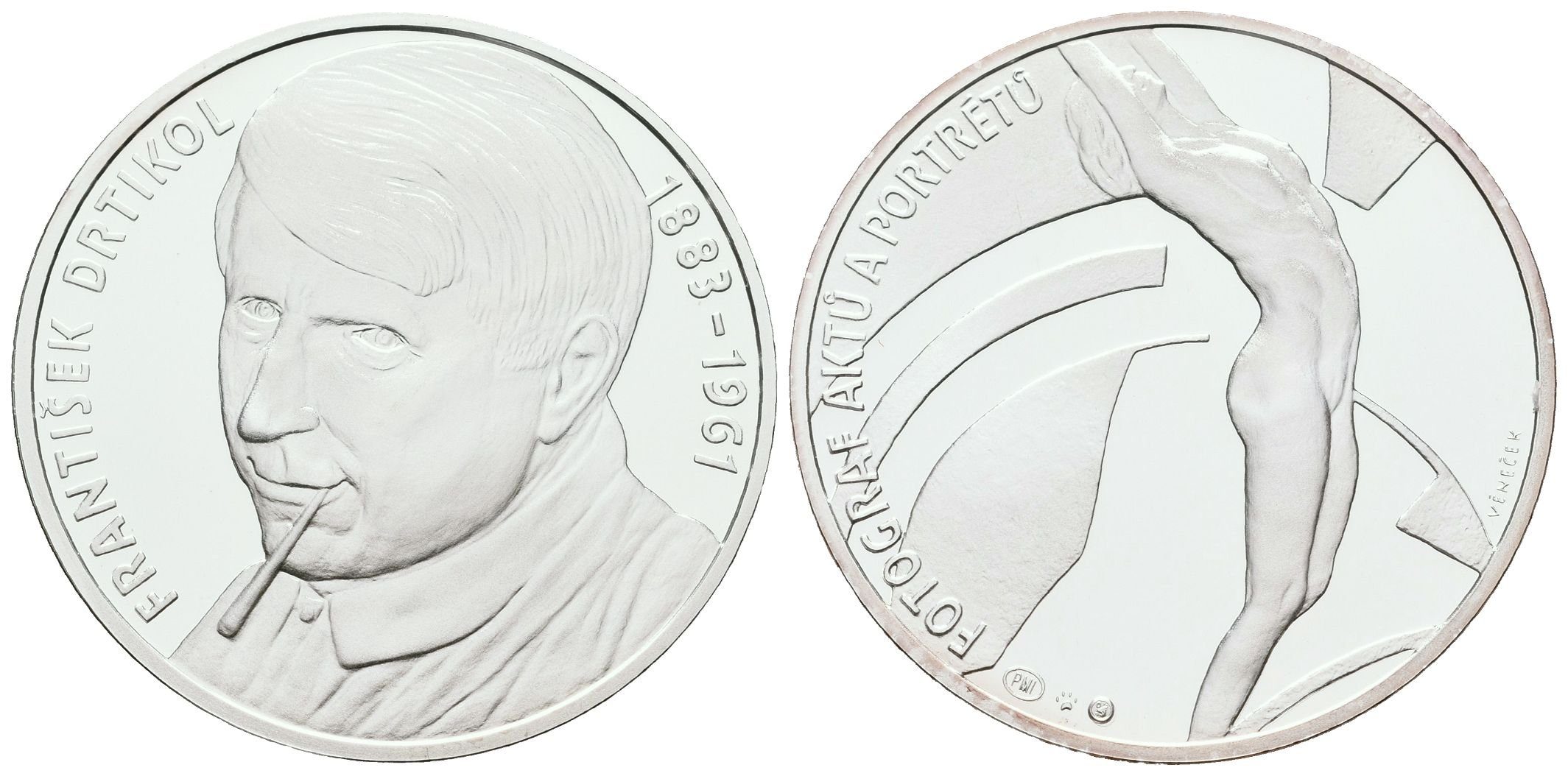AR Medaile b.l. (2013) - František Drtikol - 130. výročí narození