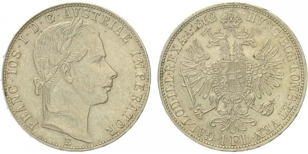 Rakouská a spolková měna, 1857 - 1892 — 1