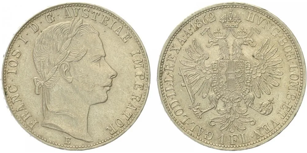 Rakouská a spolková měna, 1857 - 1892 — 1