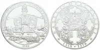 Stříbrná investiční medaile - Nové Město pražské - Ag 24,5 g - 999/1000 + Certifikát