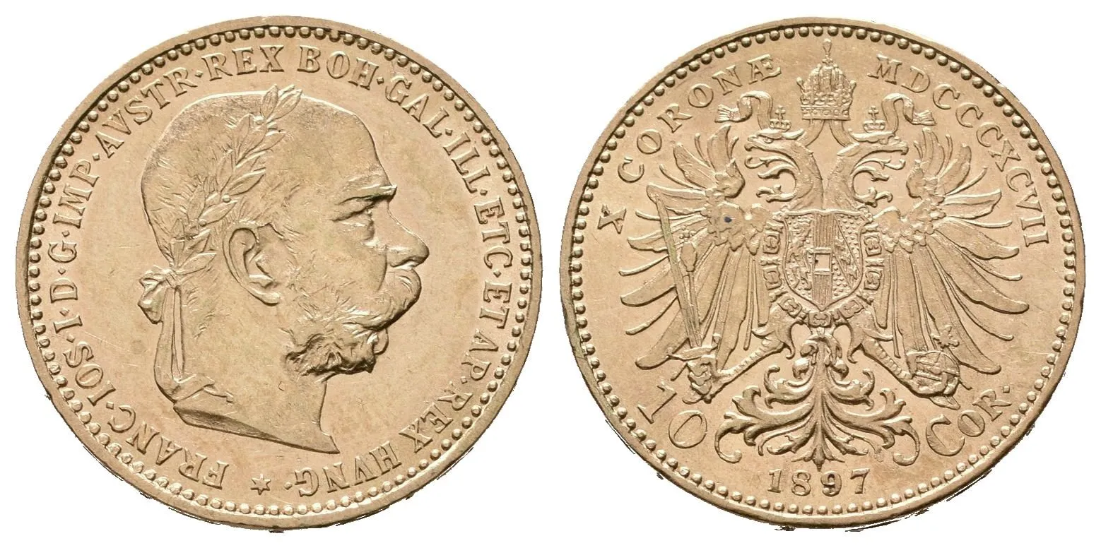 10 Koruna 1897