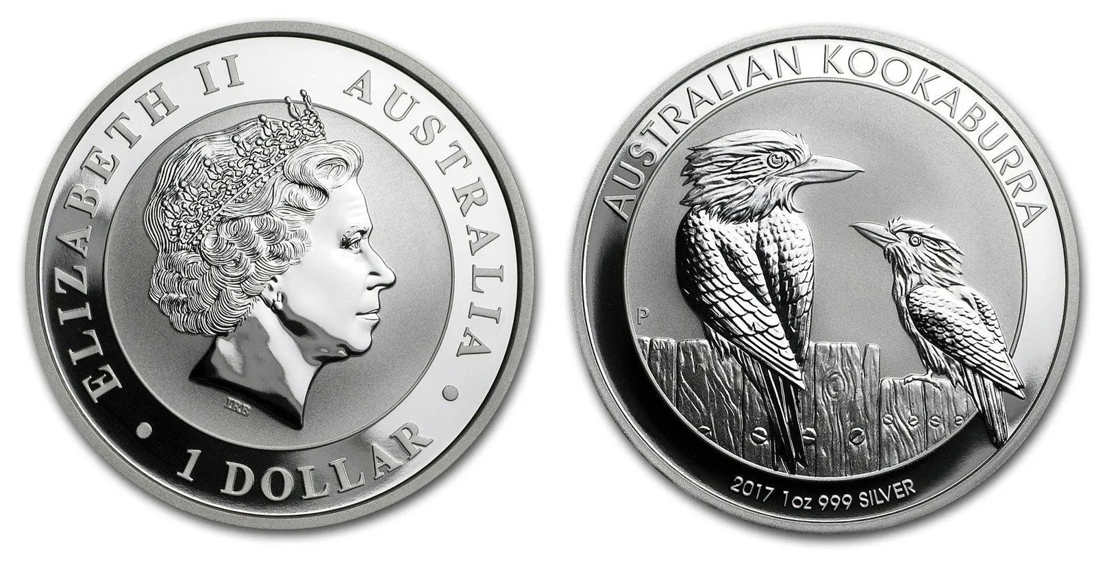 Austrálie, Dollar 2017 - Australian Kookaburra